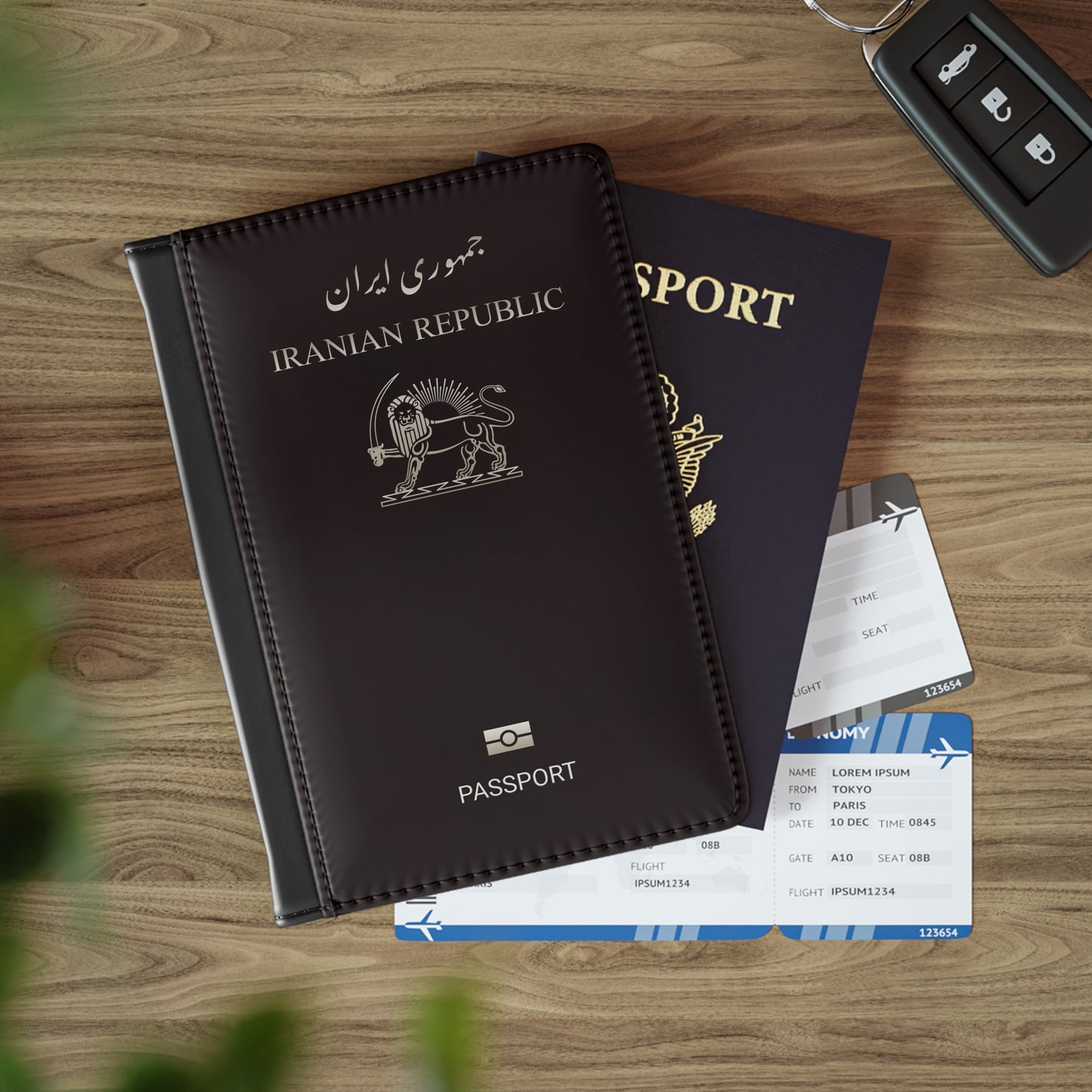 Iranian Republic Passport Cover