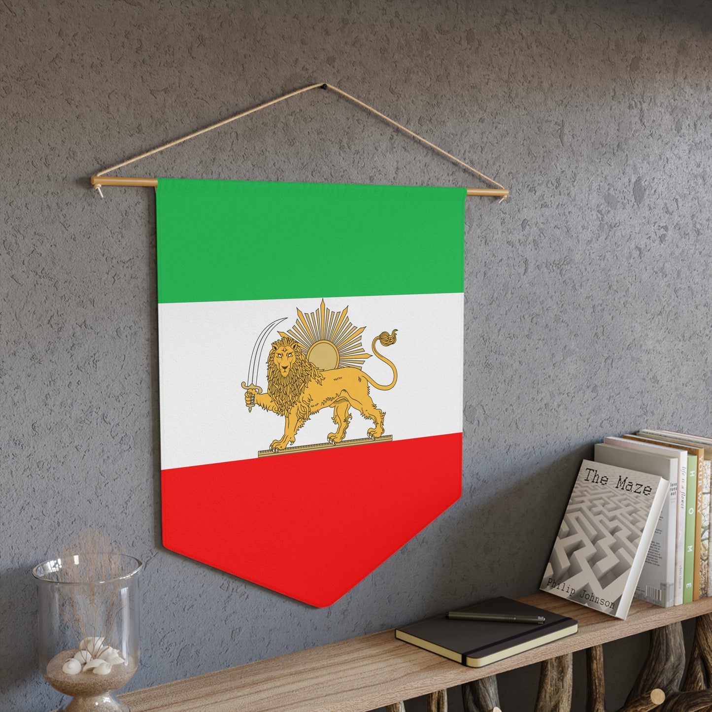 Lion and Sun Flag of Iran