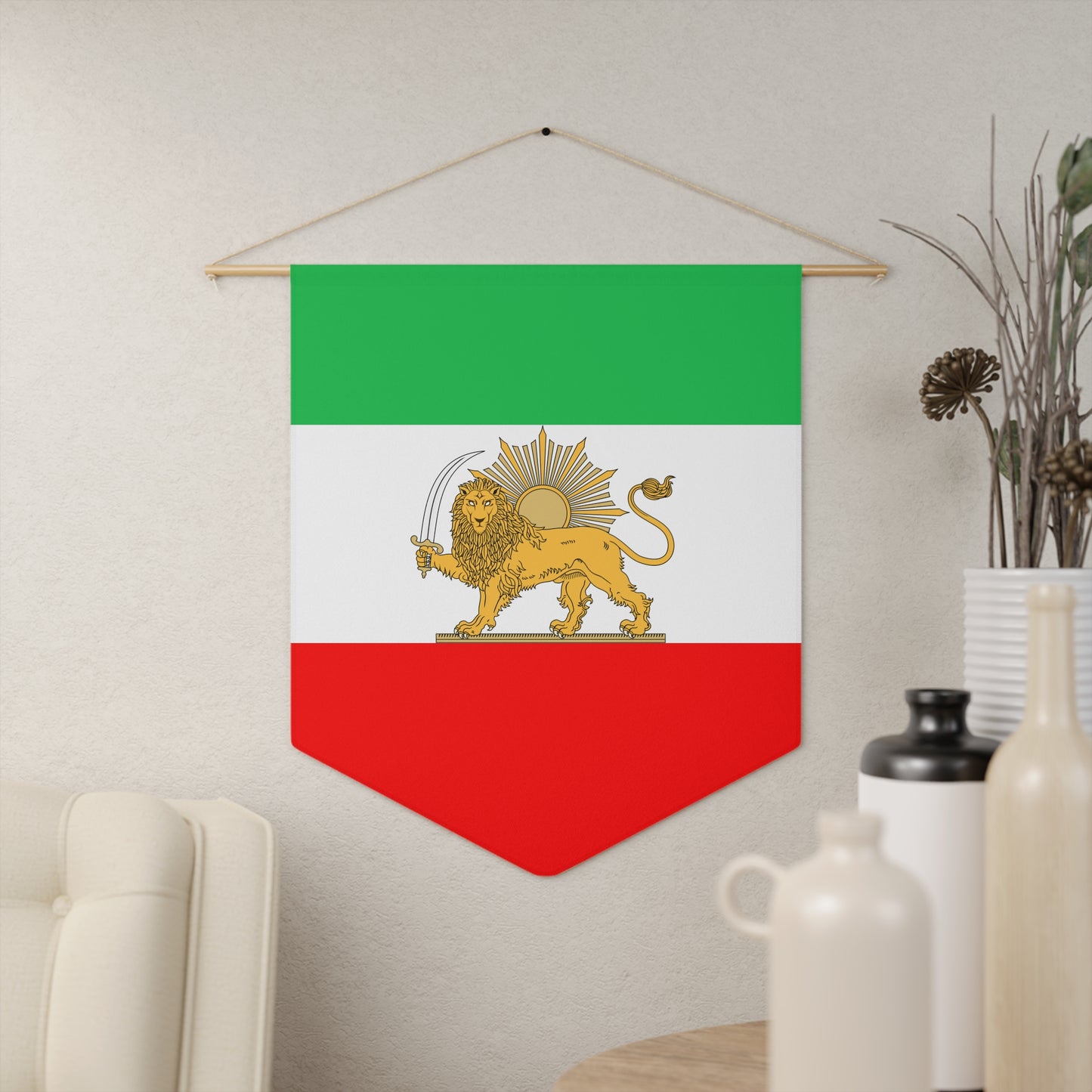 Lion and Sun Flag of Iran