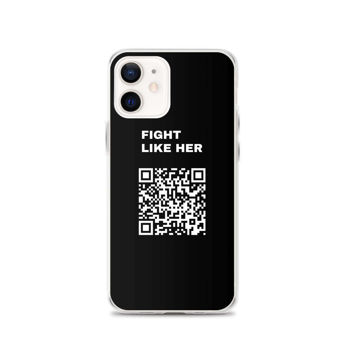 Fight Like Nika (Scan this) iPhone Case