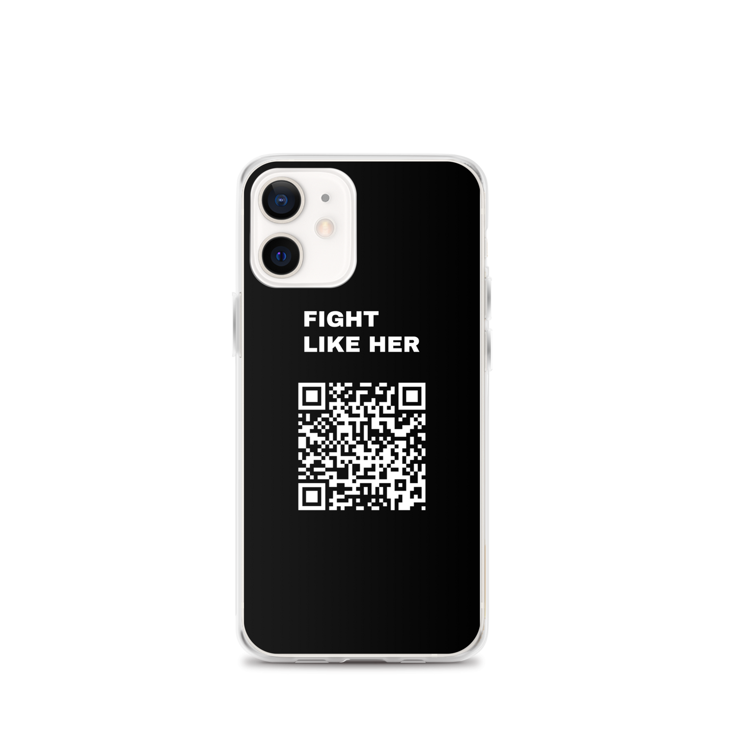 Fight Like Nika (Scan this) iPhone Case