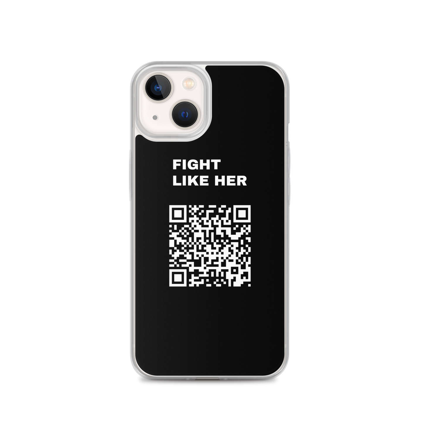 Fight Like Nika (Scan this) iPhone Case