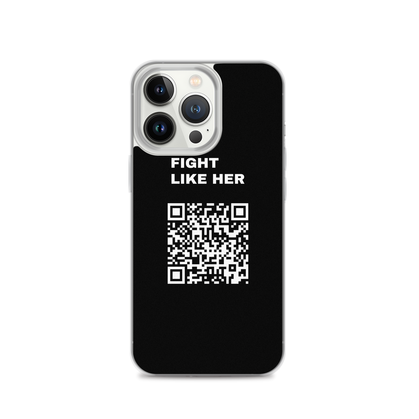 Fight Like Nika (Scan this) iPhone Case