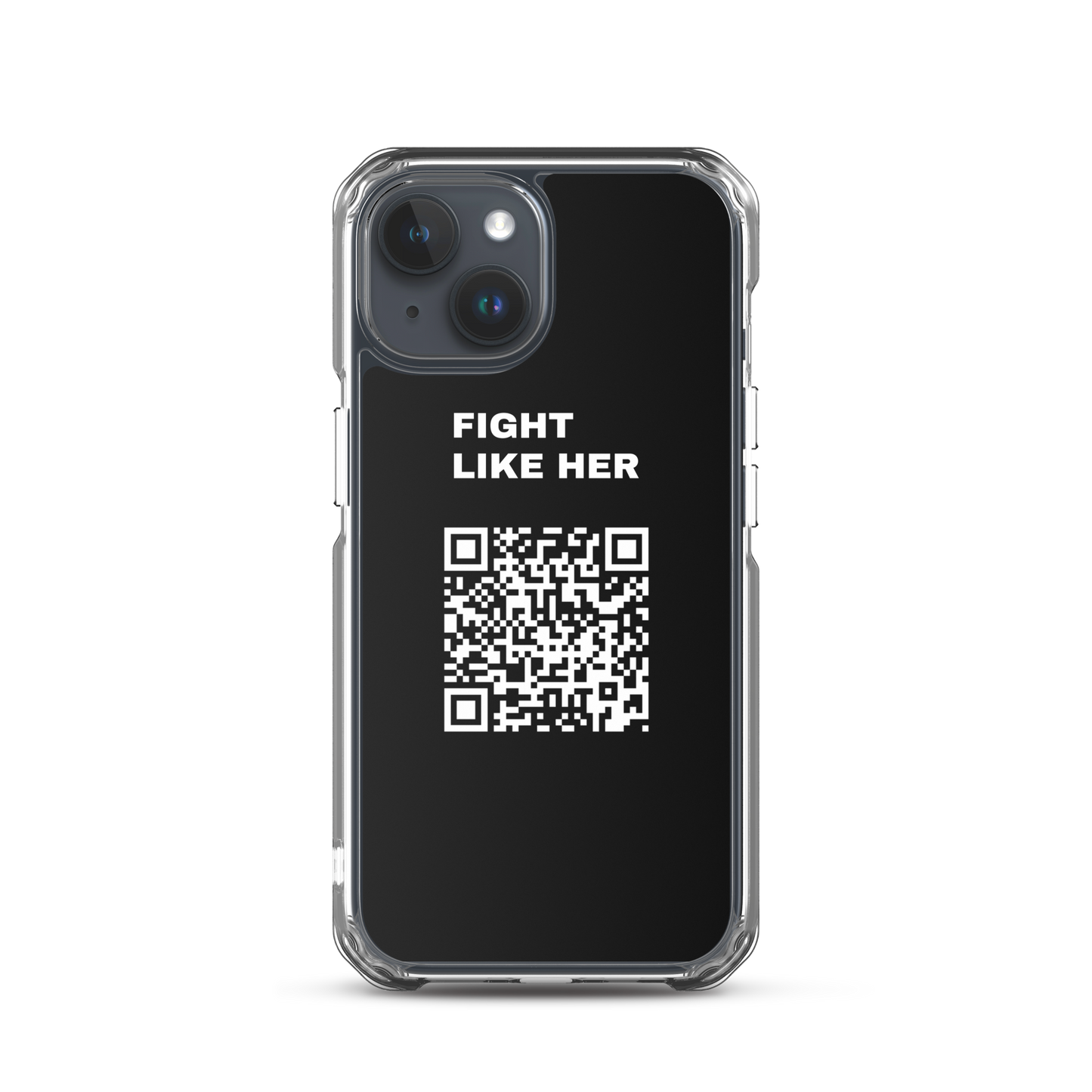 Fight Like Nika (Scan this) iPhone Case