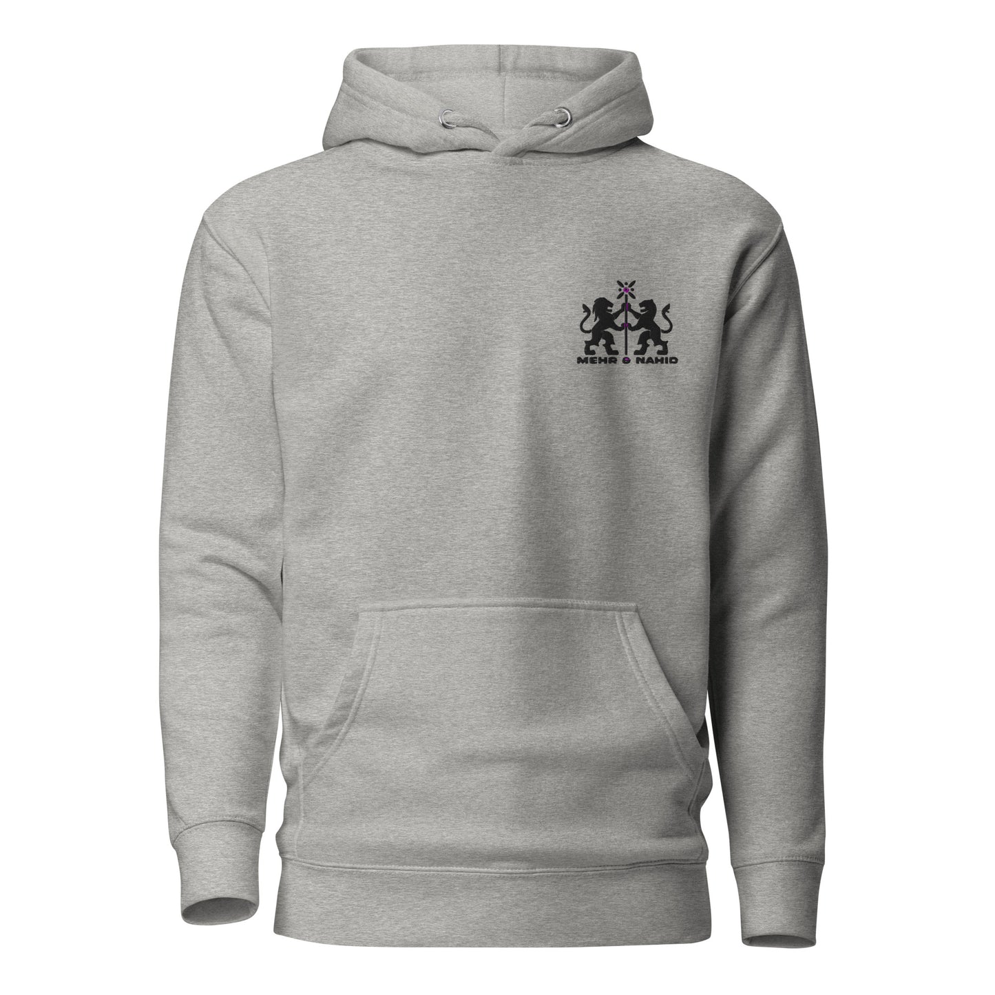 Shahnameh Zan Jian Azadliq Unisex Hoodie (Dark Text and Flag)